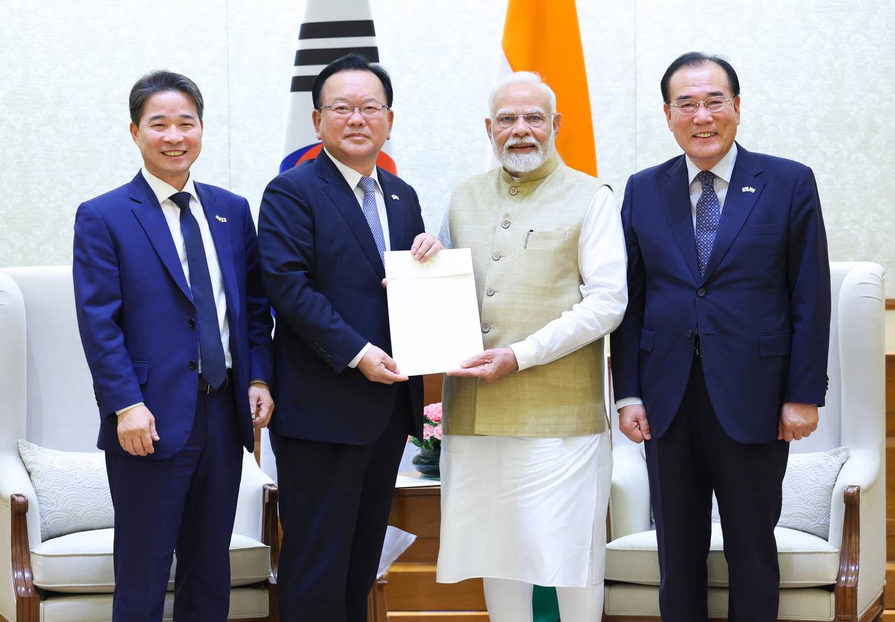 대통령 특사단 인도 방문 결과