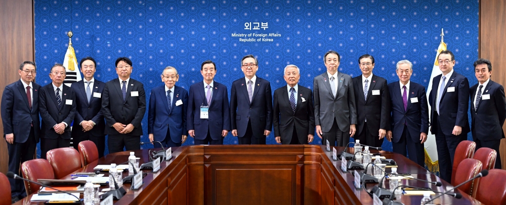 조태열 장관, 일한경제협회 대표단 접견